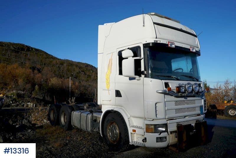 2004 Scania R124 470 6x2 snow rigged Chassis