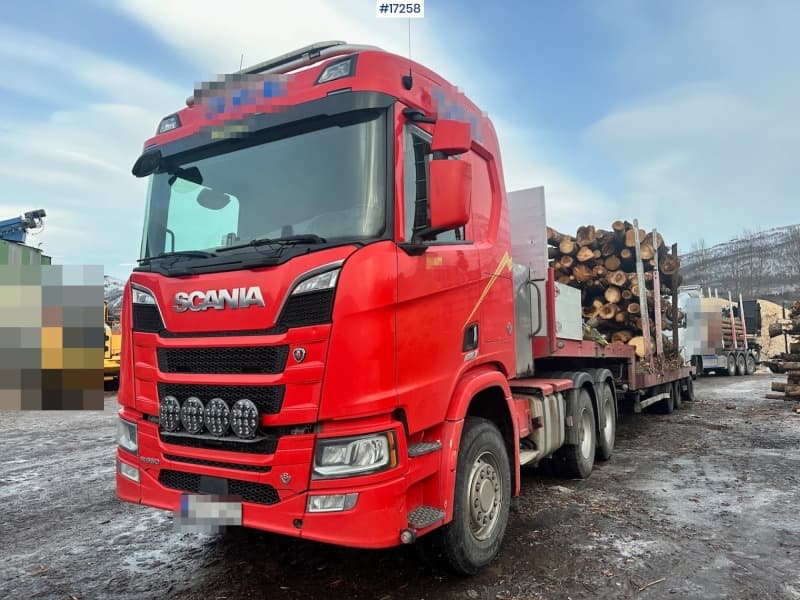 2018 Scania R650 6x4 Tractor w/ 2018 Istrail Trailer. WATCH VIDEO