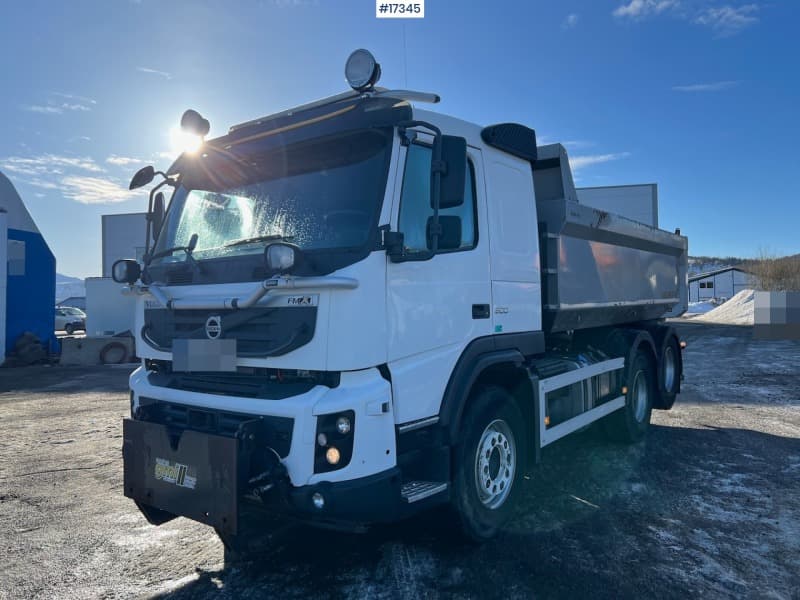 2012 Volvo FMX 500 6x2 plow rigged combi truck w/ only 217k km! WATCH VIDEO