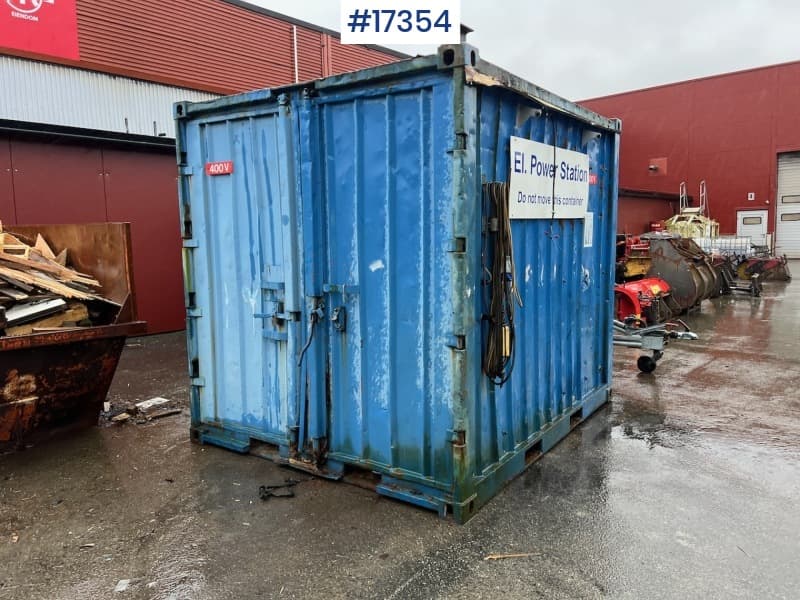 8 foot power container