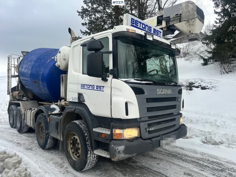 2006 Scania P420 Band truck w/ 16 meter band and 8m3 Drum. 