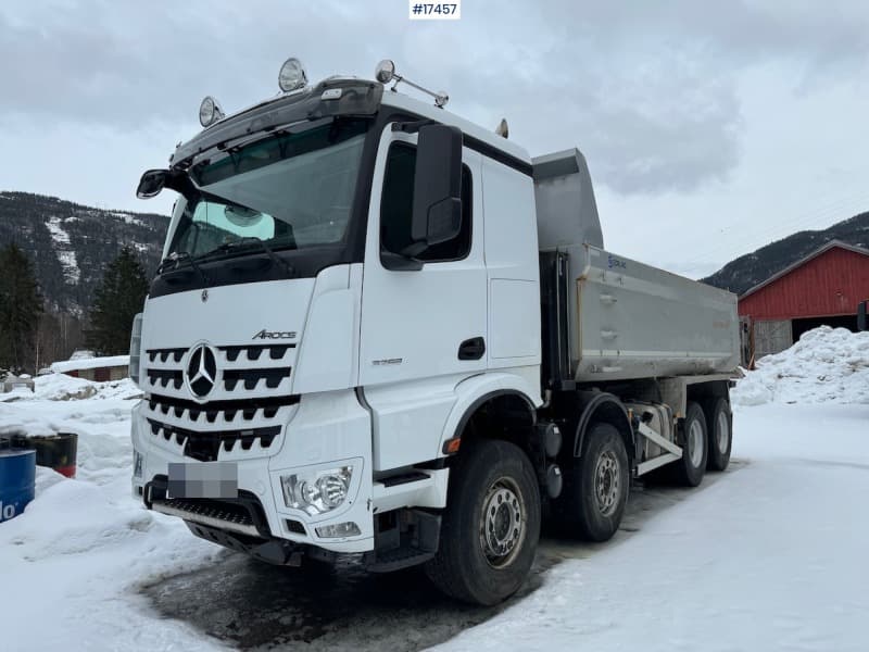 2019 Mercedes Arocs 3258 8x4 tipper truck