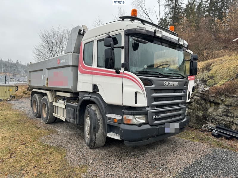 2005 Scania P420 6x4 tippbil. SE VIDEO