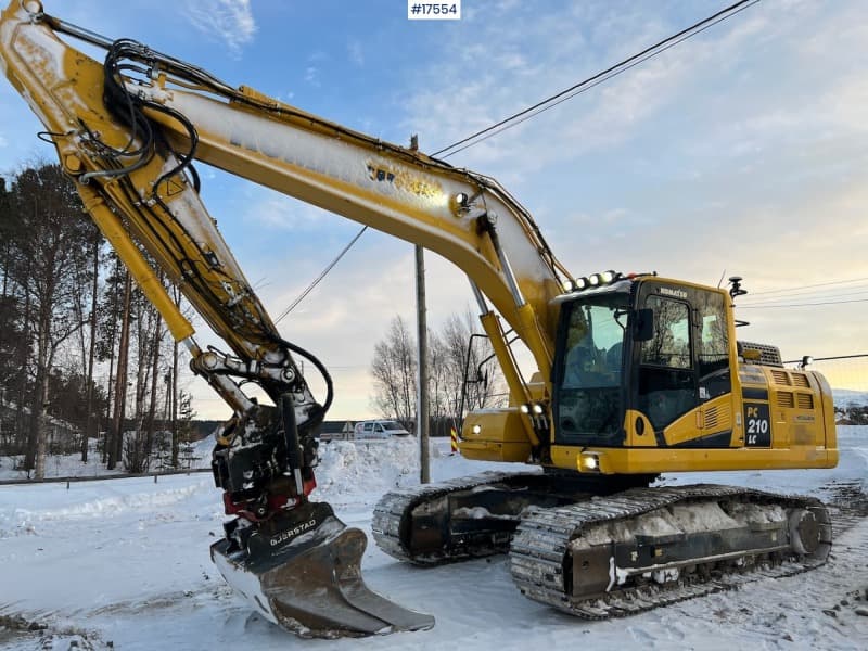 2021 Komatsu PC210 crawler excavator WATCH VIDEO