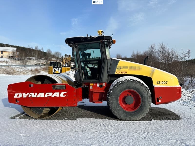 2012 Dynapac CA3500D roller train with Trimble GPS from approx. 2017