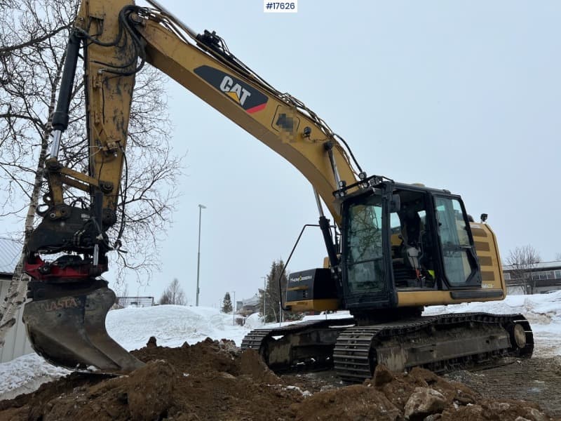 2015 CAT 320EL-RR excavator w/ rototilt and central lubrication WATCH VIDEO