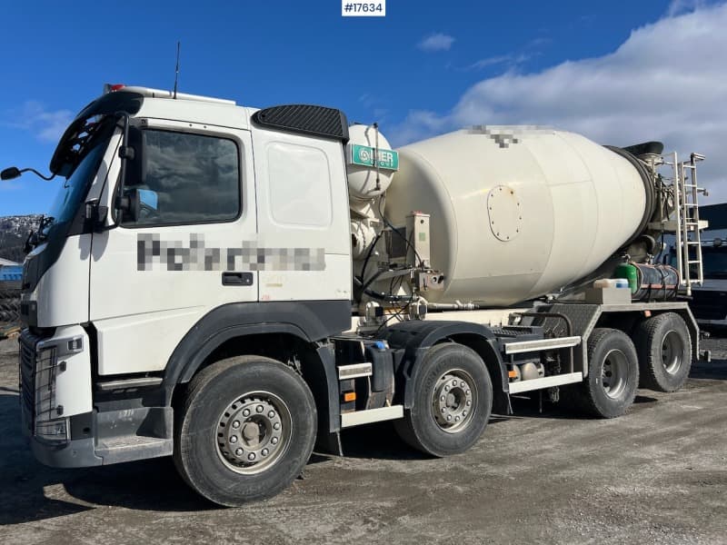 2019 Volvo FM 500 8x4 concrete truck w/ IMER superconstruction WATCH VIDEO