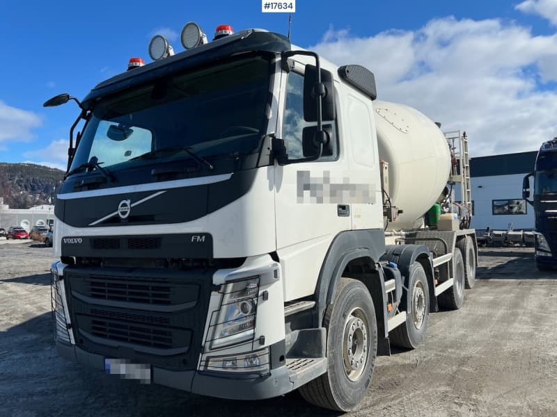 2019 Volvo FM 500 8x4 concrete truck w/ IMER superconstruction WATCH VIDEO