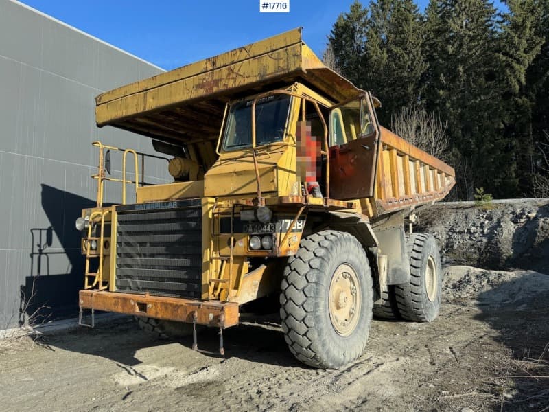 1987 Caterpillar 773B Tipptruck SE VIDEO