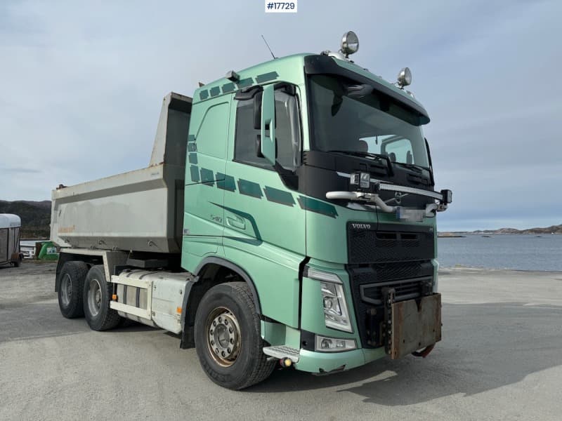 2014 Volvo fh 540 6x4 plow rigged tipper. Euro 6. WATCH VIDEO
