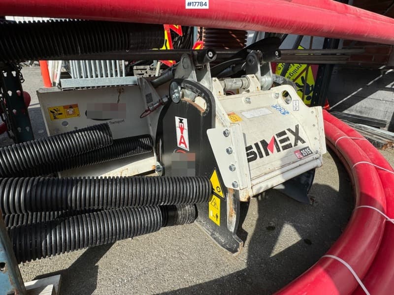 2019 Simex PL3515 Asphalt cutter for wheel loader