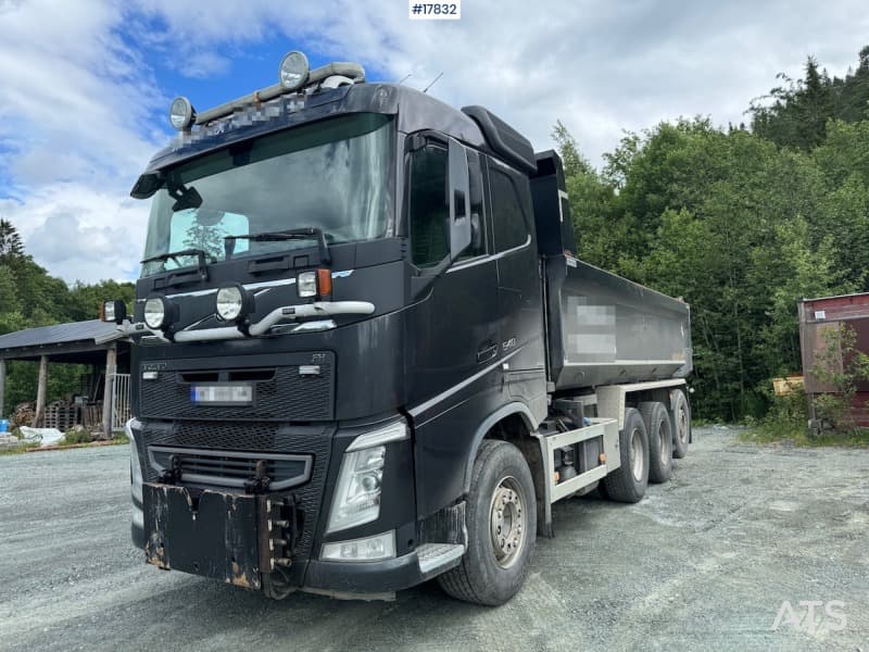 2014 Volvo FH 540 plow rigged tridem tipper. Euro 6. WATCH VIDEO