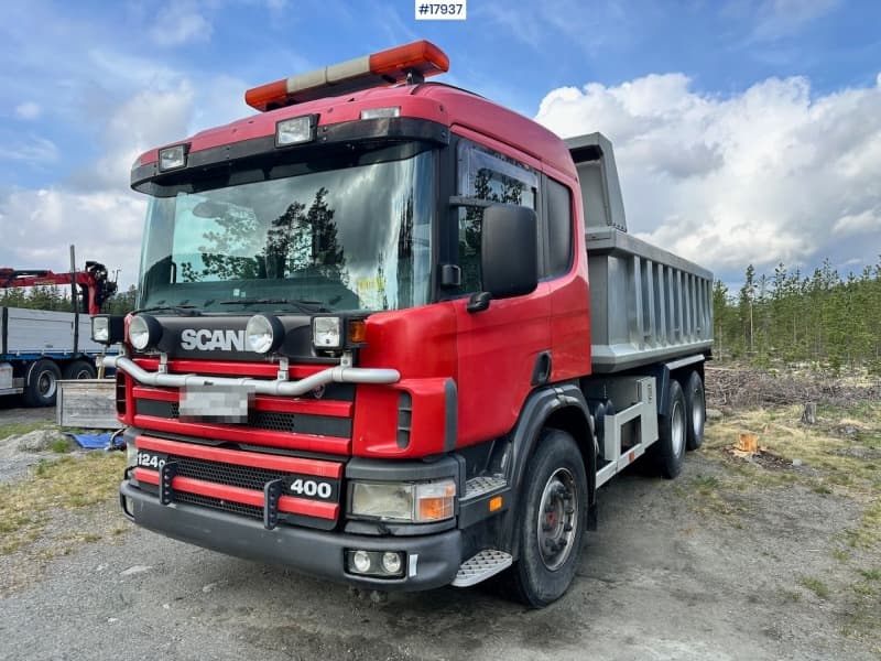  1998 Scania P124 Snow rigged Tipper w/ central grease.