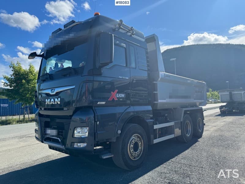 2020 MAN TGX 33.580 6x4 tippbil