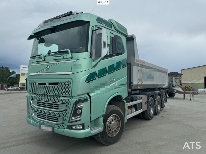 2019 Volvo Fh16 8x4 tipper truck