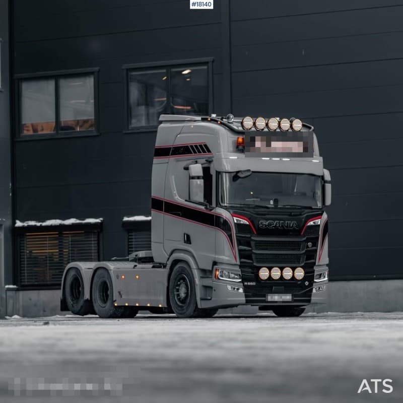 2024 Scania R660 6x4 Truck w/ 2022 Carnehl Tippsemi. 26,000 km! Should be seen!