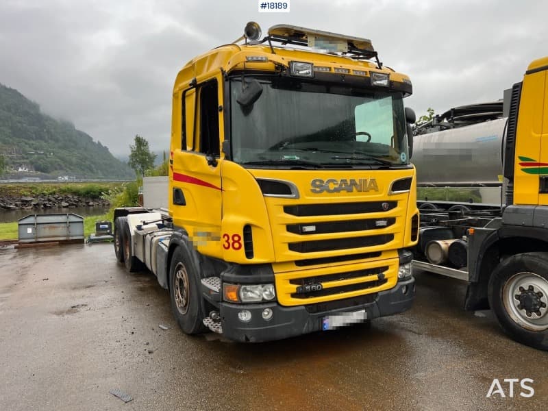 2011 Scania R560 6x2 chassis Rep.objekt