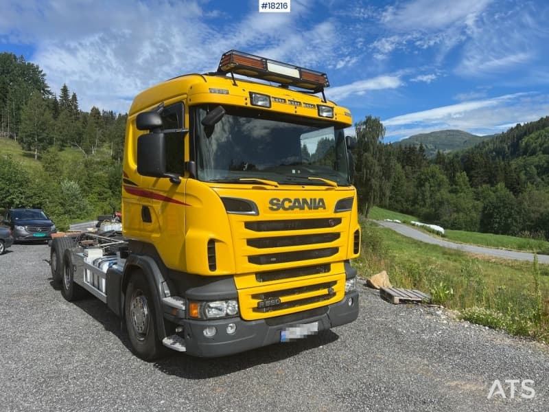 2013 Scania R560 6x2 Chassis SE VIDEO