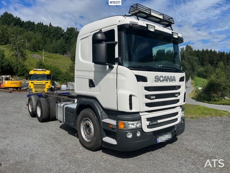 2013 Scania G480 Chassis SE VIDEO