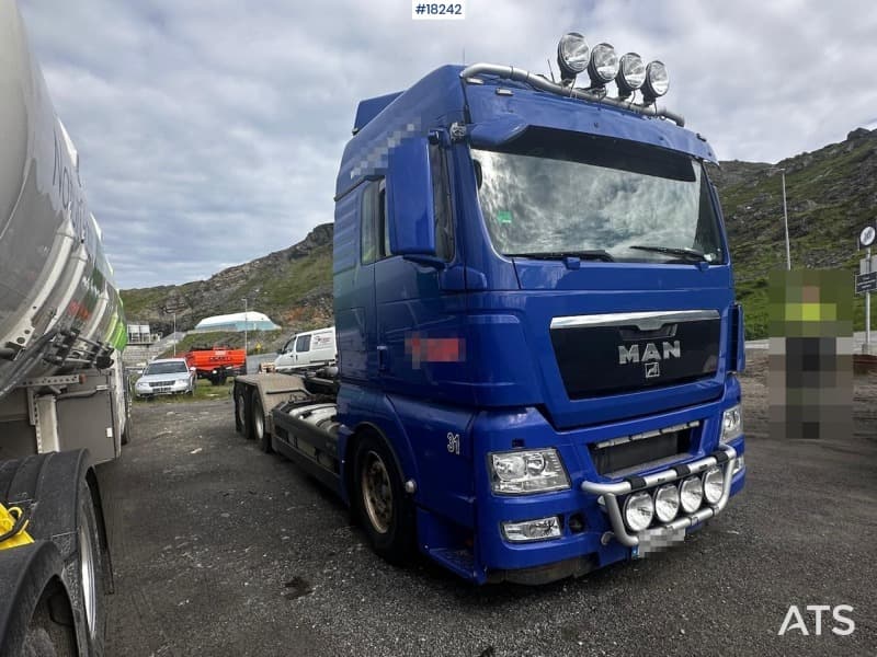 2008 MAN TGX 26.480 6x2 krokløft m/ defekt clutch