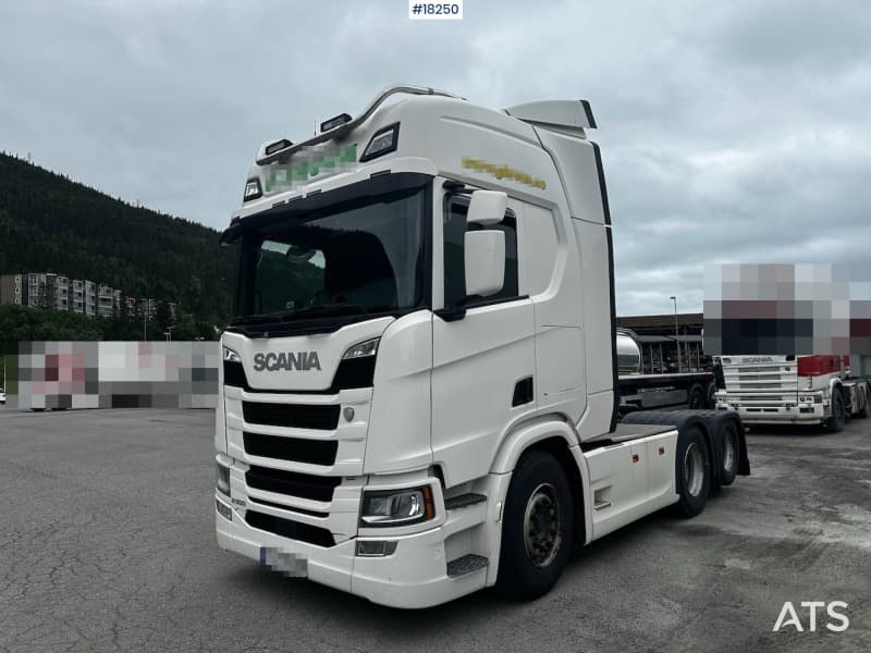 2019 Scania R500 6x2 tractor unit w/ onspot.