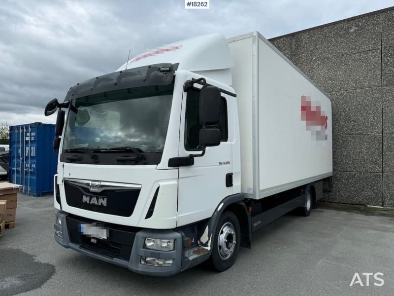 2014 MAN TGL 8.220 4x2 skapbil m/ Zepro lift EURO 6! SE VIDEO