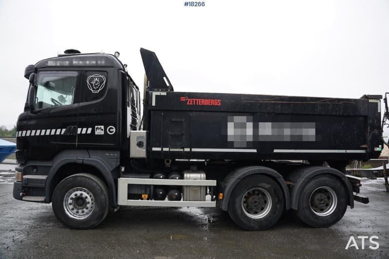  2013 Scania R730 6x4 tandem tipper truck with low mileage