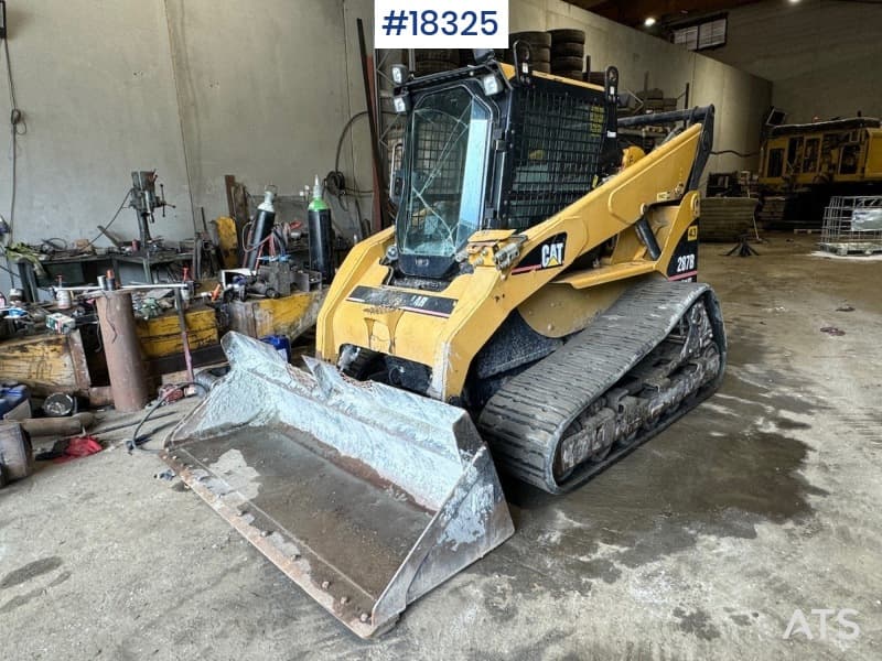  2006 Caterpillar 287B Compact loader w/ bucket WATCH VIDEO