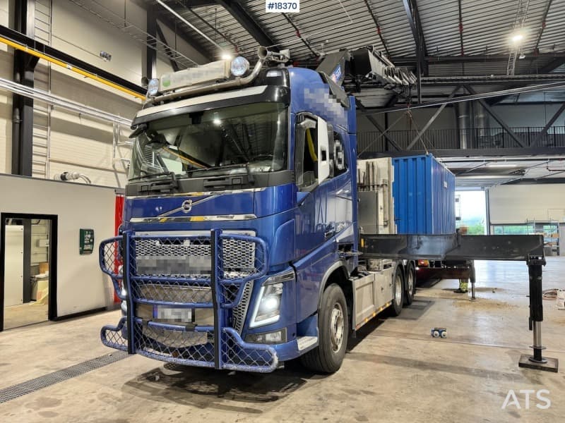 2016 Volvo FH16 750 6x4 Trekkvogn m/ kranhydraulikk. (kran blir tatt av) SE VIDEO