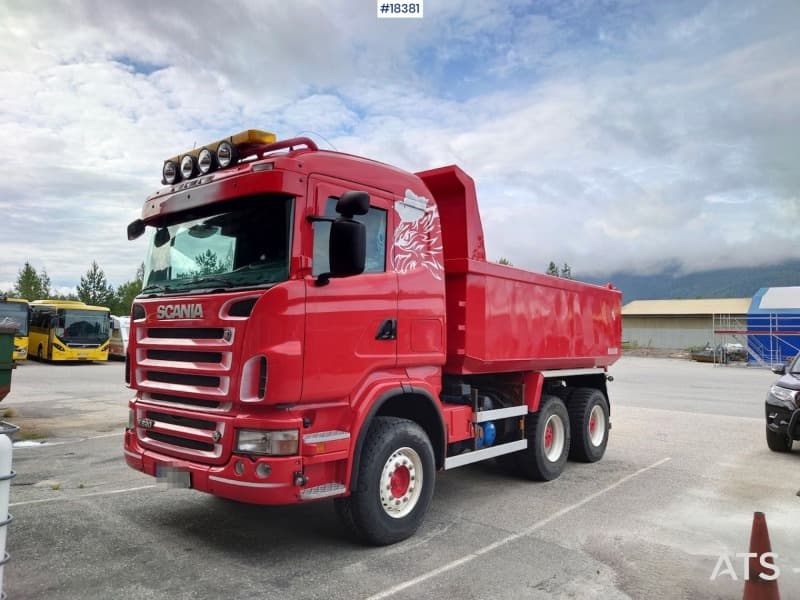 2006 Scania R620 6x4 tipper