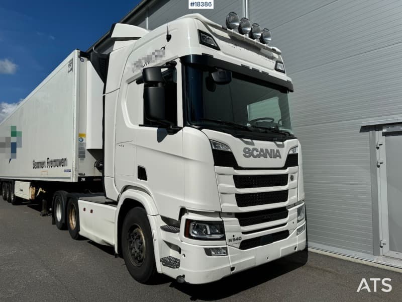 2020 Scania R540 6x2 Tractor Truck.