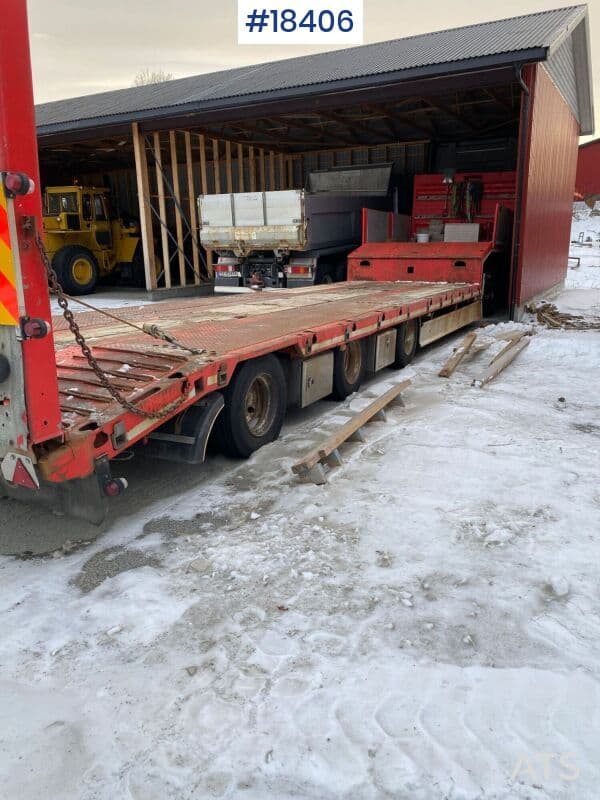 2013 Damm FLIEGL Machine semi trailer