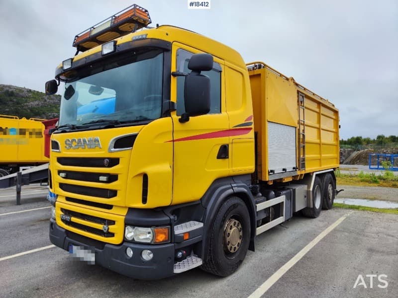 2012 Scania R560 6x2 Dewatering truck with Simon Moss KSA superstructure WATCH VIDEO