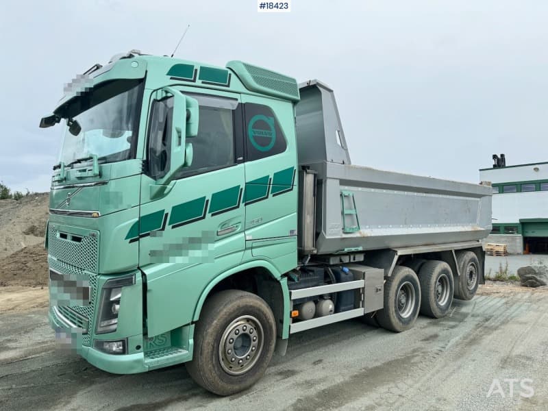 2017 Volvo FH750 8x4 Tridem tipper truck.