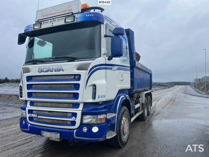 2008 Scania R620 6x4 tippbil