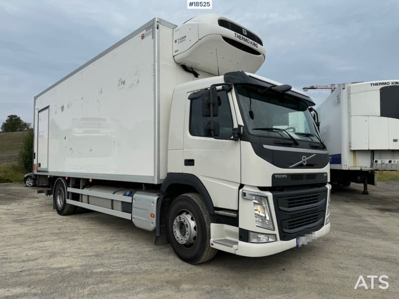 2021 Volvo FM 330 4x2 cabinet truck with/ fridge/freezer unit.