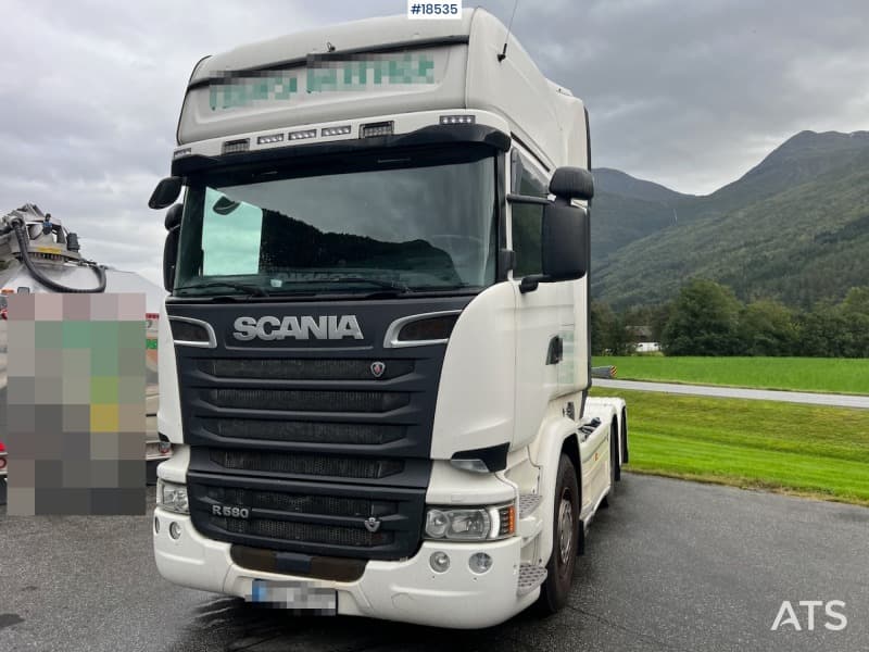 2014 Scania R580 trekkvogn SE VIDEO