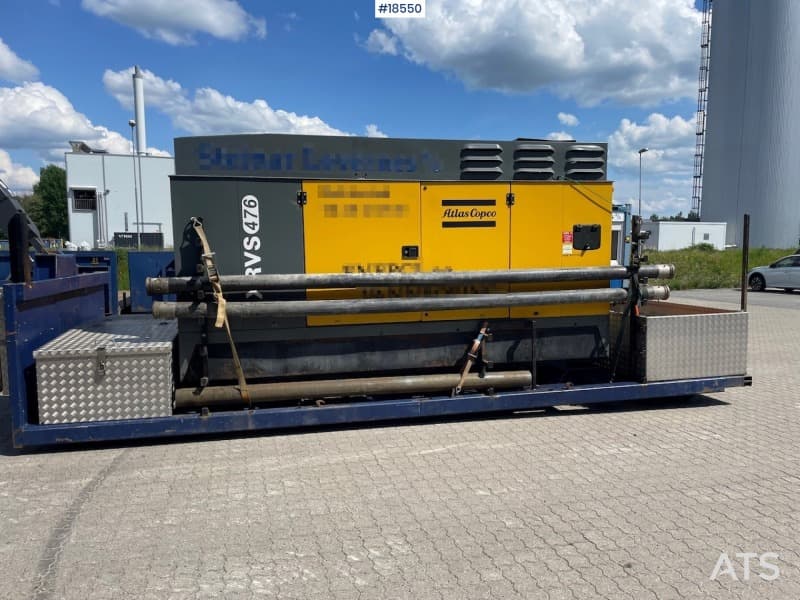 2007 XRVS Atlas Copco compressor w/ flake. 1960 hours.