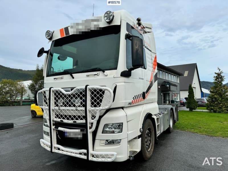 2018 MAN TGX 28.580 6x2 Trekkvogn.