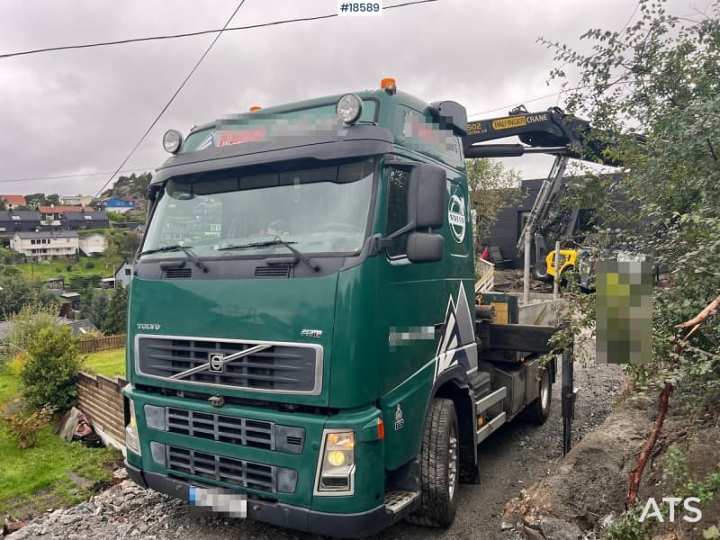 2006 volvo FH400 4x2 w/ 2008 16t/m palfinger crane