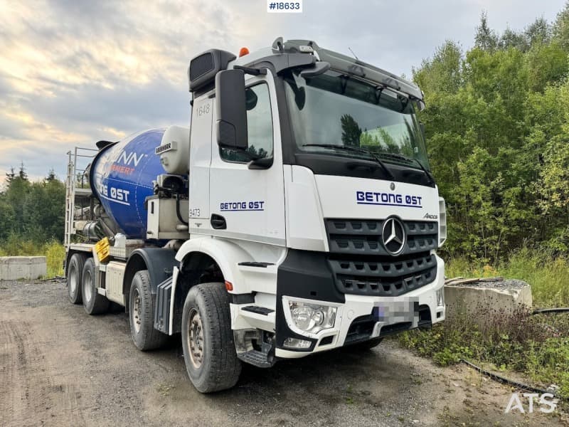  2017 Mercedes Arocs 3243 Truck w/ Liebherr superstructure.