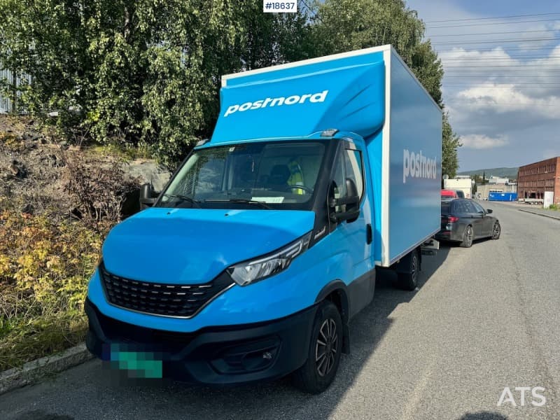 2020 Iveco 35S16 8 Pallers skapbil. 20 000 km!