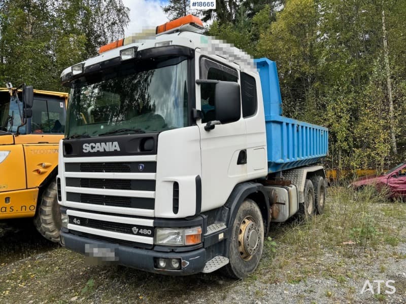 2002 Scania R164 6x4 Combi truck.