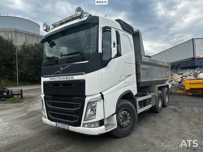 2014 Volvo FH 540 6x4 tippbil. Lav km!