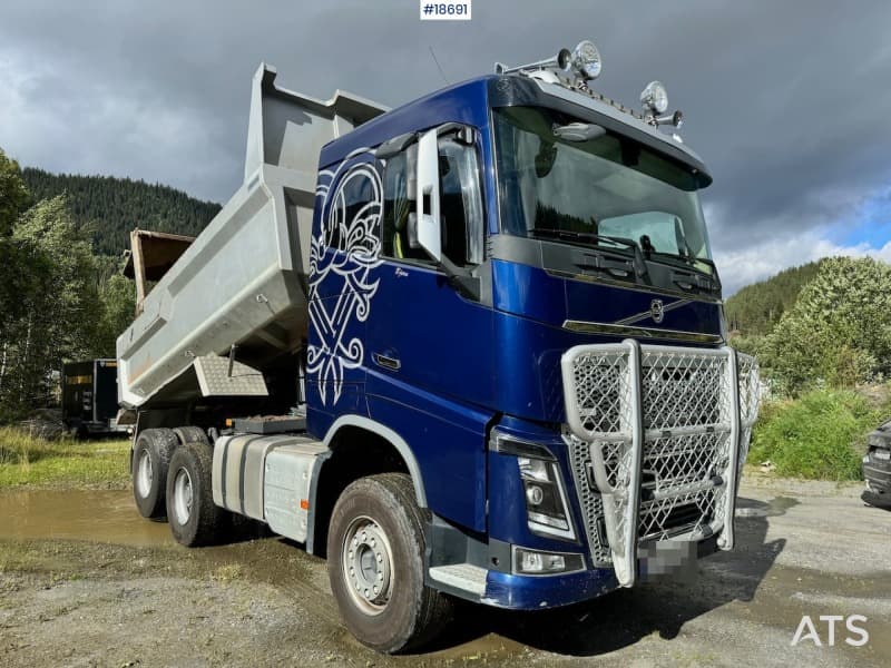 2016 Volvo FH650 6x4 Tippbil.