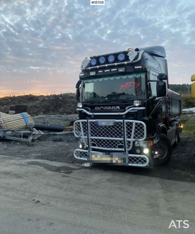 2011 Scania R730 6x4 Combi Truck.