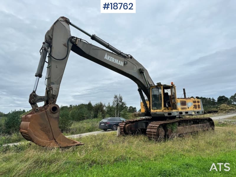 1996 Volvo EC650 Beltegraver m/ Graveskuffe.