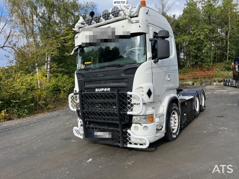 2009 Scania R560 6x4 m/ hydraulikk