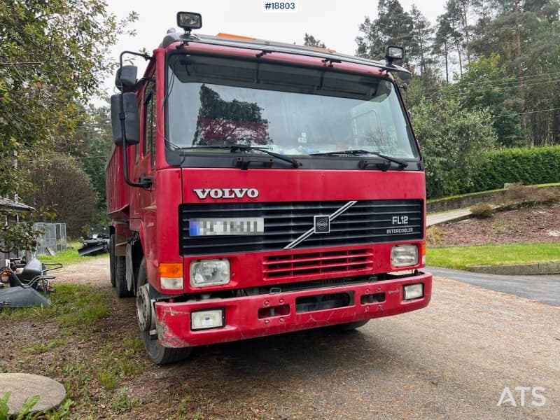 1995 Volvo FL12 6x2 Tippbil rep.objekt 